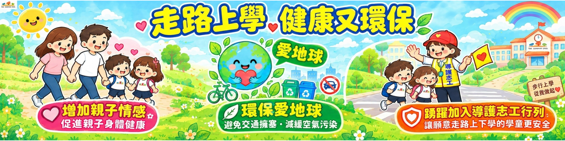 走路上學